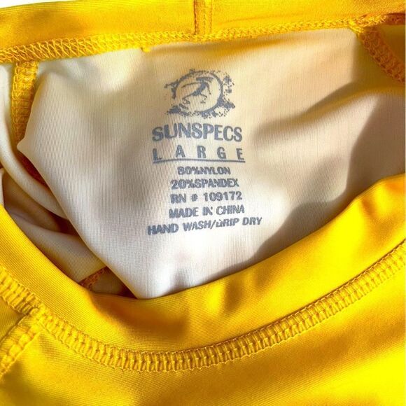 Aloha Surf/Sunspecs UPF50+ Ombré Short Sleeve Rash Guard Girls Large - Picture 5 of 8